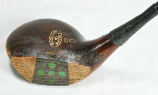 Vintage Dayton Macgregor Wood Brassie Golf Club 50 Right Hand