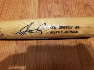 Ken Griffey Jr Mariners Hof Autographed Signed Louisville Slugger Baseball Bat