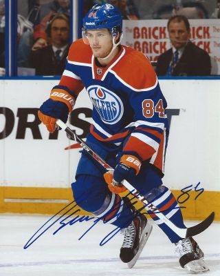 Oscar Klefbom Signed 8x10 Photo Edmonton Oilers Autographed B