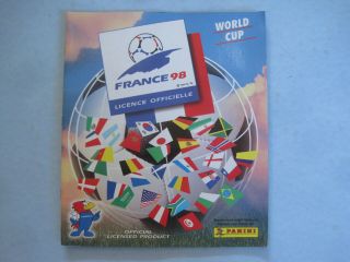 1998 Panini Fifa France World Cup Sticker Album Near Set 461/561 Ronaldo Sharp