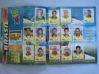 1998 PANINI FIFA FRANCE WORLD CUP STICKER ALBUM NEAR SET 461/561 RONALDO SHARP 3