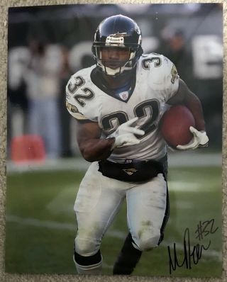 Maurice Jones - Drew Signed Autographed Jacksonville Jaguars 8x10 Photo