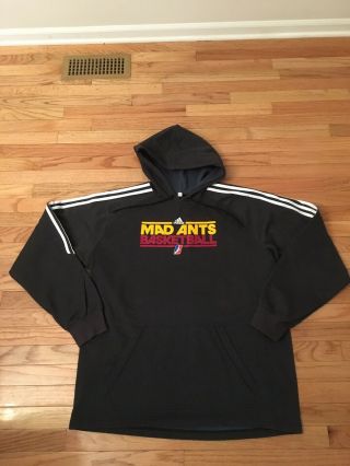 Fort Wayne Mad Ants Nba G League Authentic Adidas Hooded Sweatshirt Men 