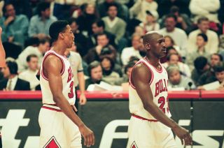 Wb89 - 8 Nba 1996 Chicago Bulls Milwaukee Bucks Michael Jordan (50) Orig 35mm Negs