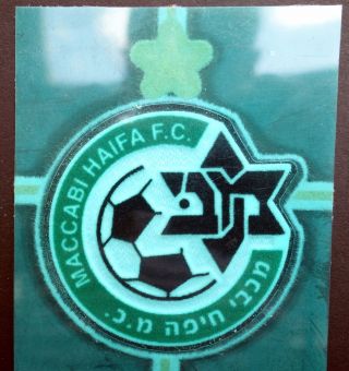 Maccabi Haifa Soccer Official Big Patch / Badge 2007