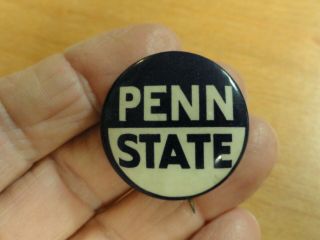 Vintage 1940s Penn State Football Sports Booster Pinback