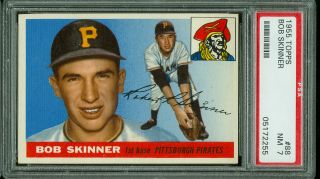 1955 Topps Baseball 88 Bob Skinner Psa 7