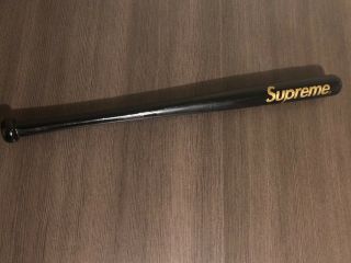 Supreme X Louisville Slugger - Wood Mini - Bat - Black/gold