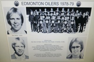 1978 - 79 Edmonton Oilers WHA photos 8x10 Gretzky Semenko Flett Goldsworthy Shmyr 5