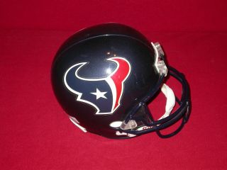 Huston Texans 1990 ' s FULL SIZE Riddell Football Helmet L@@K 2