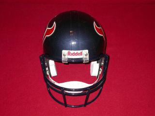 Huston Texans 1990 ' s FULL SIZE Riddell Football Helmet L@@K 8