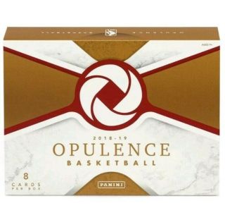 2018 - 2019 Panini Opulence Fotl First Off The Line Hobby Box