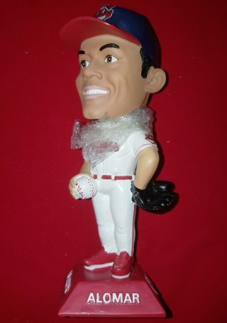 2001 Roberto Alomar 12 Bobblehead Cleveland Indians Sga (7 In Series Of 7) Mnt