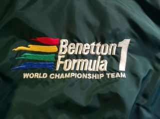 formula 1 jacket - BENETTON FORMULA 1 JACKET (XL) 8/11 6