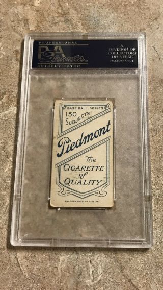 T206 Cy Young Cle.  Bare Hand Shows Psa 3 Piedmont 2
