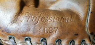 1947 Patent BALL HAWK J.  C HIGGINS Professional 1627 Baseball Glove Mitt VTG EXMT 4