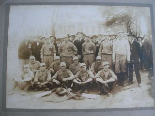 Early 1900 - 1910 Baseball Team Cabinet Photo