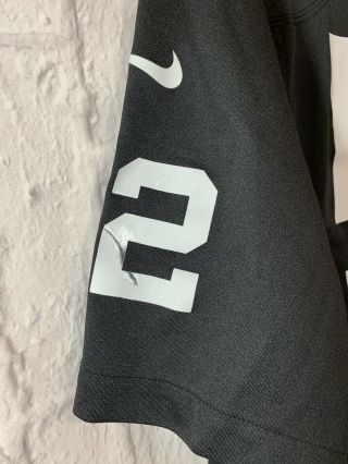 Nike On Field NFL Khalil Mack 52 Raiders Football Jersey Black Size Large 7
