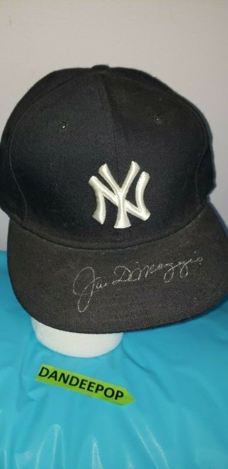 York Yankees Authentic Diamond Joe Dimaggio Era Signed Baseball Hat