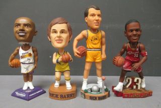 Forever Collectibles & Bd&a Assorted Rick Barry,  Lebron James & Charles Barkley