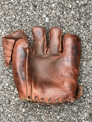 Vintage Nokona G11 Jelly Sorelle Professional Model Baseball 5 Finger Glove