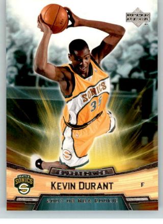 2007 - 08 Upper Deck Rookie Box Set 11 Kevin Durant