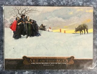 2018 Goodwin Champions Masterpieces Art Of The Ages Howard Pyle Salem Wolf 1/1