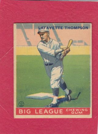 1933 V353 Big League World Wide Gum Goudey 13 Lafayette Thompson