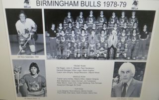 1978 - 79 Birmingham Bulls WHA photos 8x10 Goulet Vaive Riggin Hartsburg Gingras. 4