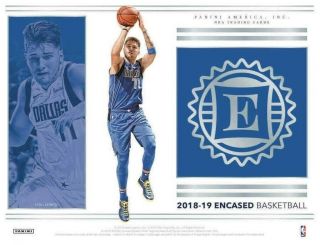 2018/19 Encased Basketball 8 - Box Full Case Break Indiana Pacers 3
