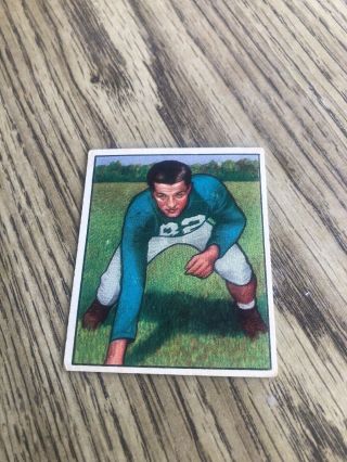 1950 Bowman Football Card 38 Leon Hart Ex,  /exmt