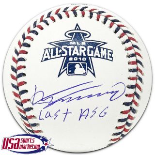 Vladimir Guerrero Angels Signed Autographed 2010 All Star Game Baseball Jsa Auth