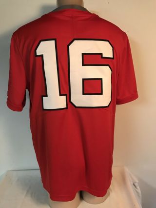 Nike Ohio State Buckeyes 16 Music & Cannon Fire 1916 Throwback Jersey SZ Large 5