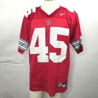 Nike Mens College Football Jersey Ohio State Osu Size Large 45
