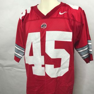 Nike Mens College Football Jersey Ohio State OSU Size Large 45 4