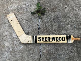 Ken Dryden Sher - Wood Sherwood Hockey Stick