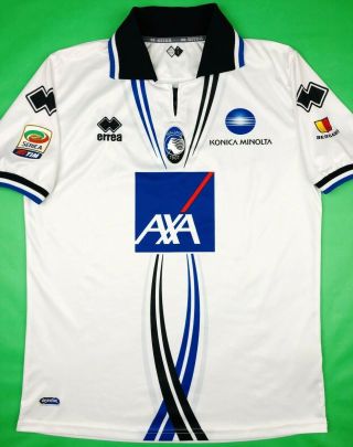 Errea Atalanta Bc 2011/12 L Away Soccer Jersey Football Shirt Calcio Maglia
