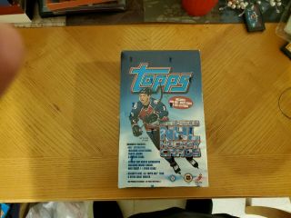 1999 - 2000 Topps Hockey Hobby Box - 36 Packs - Factory - Very Rare