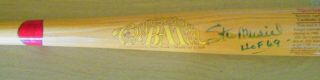 Stan Musial Auto W/Inscr.  HOF 69 Sportsman Park CBC Bat L/N 26/1000 PSA/DNA 5