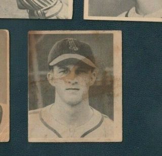 1948 Bowman Stan Musial R/c 36 Vg W/stain On F/b - Creased Tip Cardinals Hofer