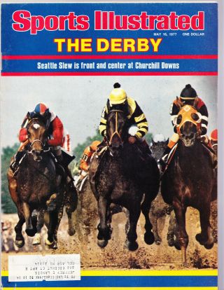 Sports Illustrated May 16 1977 Seattle Slew Kentucky Derby