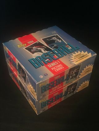 1994 Topps Baseball 2 Rack Pack Boxes - 24 Packs Per Box,  29 Cards A Pack