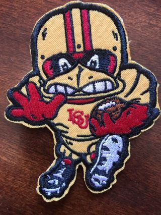 Isu Iowa State Cyclones Football Vintage Embroidered Iron On Patch 3.  5 " X 3 "