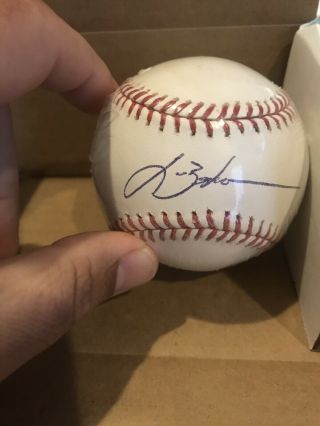 Lance Berkman Signed Auto Official Mlb Baseball Autographed Guaranteed Auth