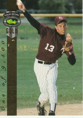 1992 Classic Four Sport Gold 231 Derek Jeter York Yankees