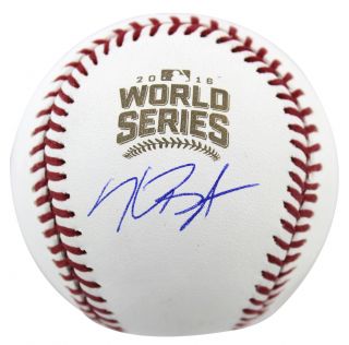 Cubs Kris Bryant Signed 2016 World Series Logo Oml Baseball Fanatics & Mlb