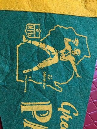 Vintage Green Bay Packers Pennant 2