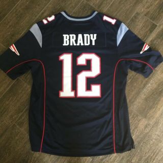 Tom Brady England Patriots Jersey Nike On Field Authentic Men 