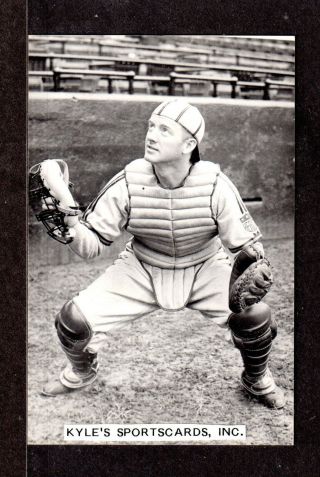 Red Hayworth St Louis Browns Unsigned 3 - 1/2 X 5 - 3/8 Real Photo Postcard 1
