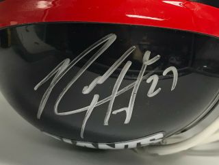 Rodney Hampton Signed NY Giants Mini Helmet AUTO PSA/DNA Autographed 2